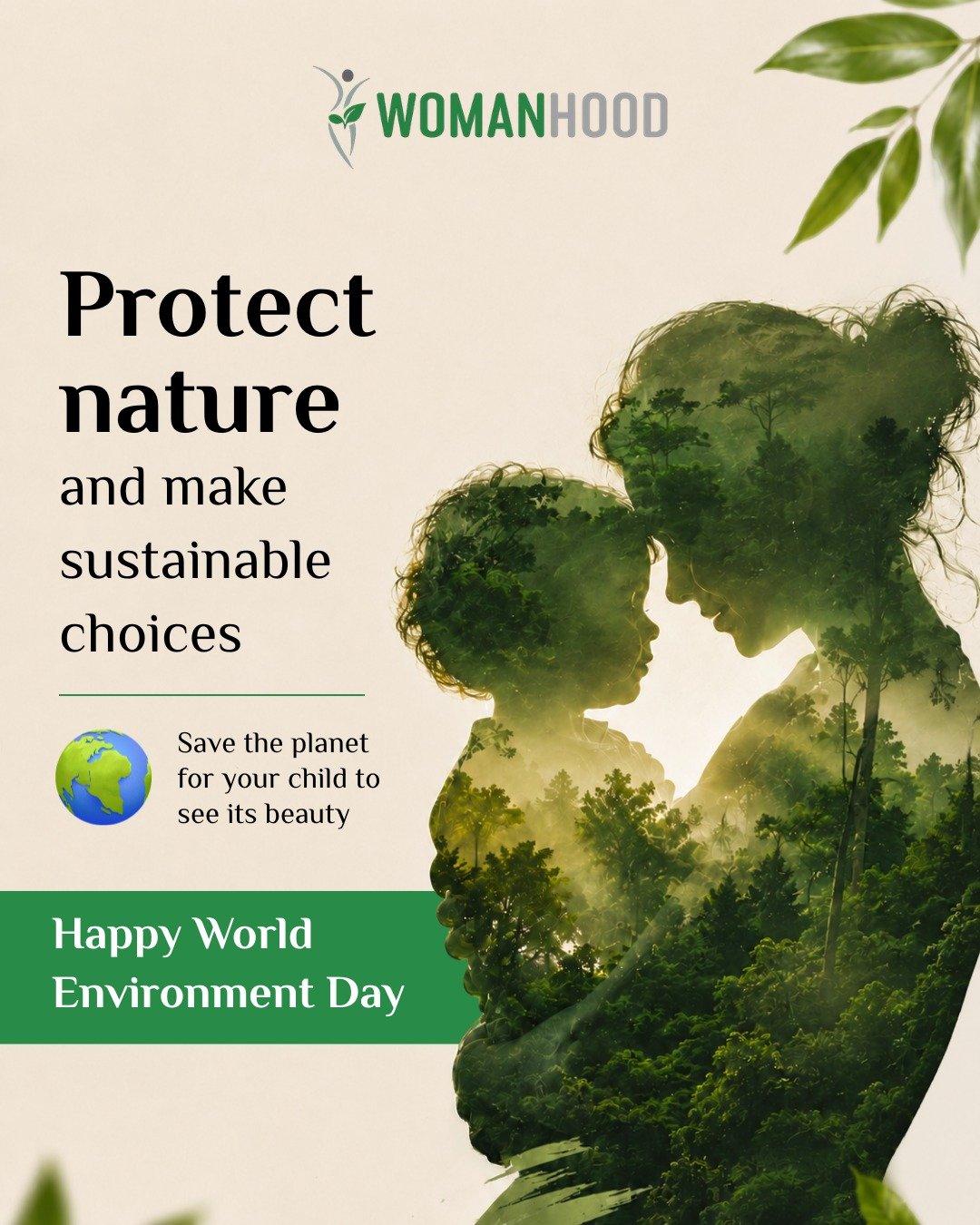 Protect nature, choose sustainability, and help create a healthier planet for our children to experience and enjoy. Every small action counts towards a greener future🌱

Happy World Environment Day💚

(world environment day, sustainability, environmental awareness, green future, protect nature, healthy planet)

#WorldEnvironmentDay #Sustainability #ProtectNature #GreenFuture #Womanhood